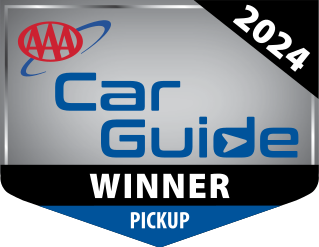 Winner badge for the Minivan category in the 2023 AAA Car Guide