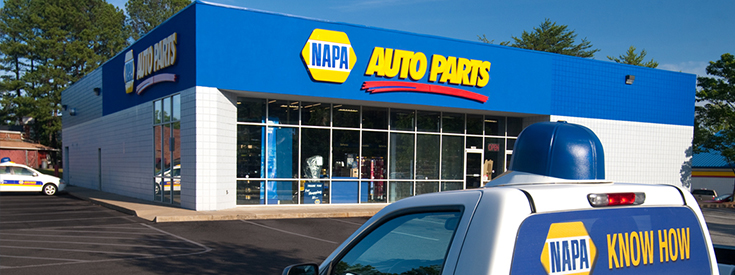 NAPA exterior NAPA store exterior