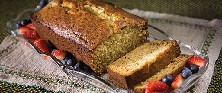 6-26-2016 --- Melodie Smith and her Grandma's Banana Nut Bread.