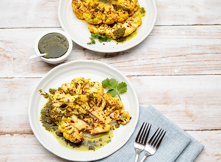 OC - Cauliflower steaks