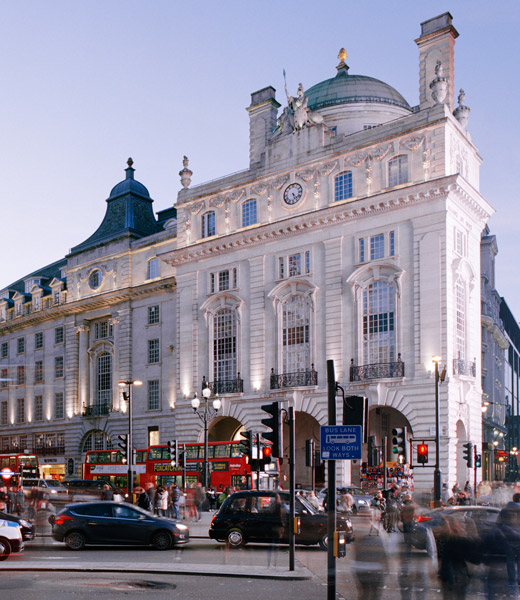Picadilly Circus in London's West End