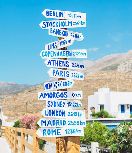 European city signs