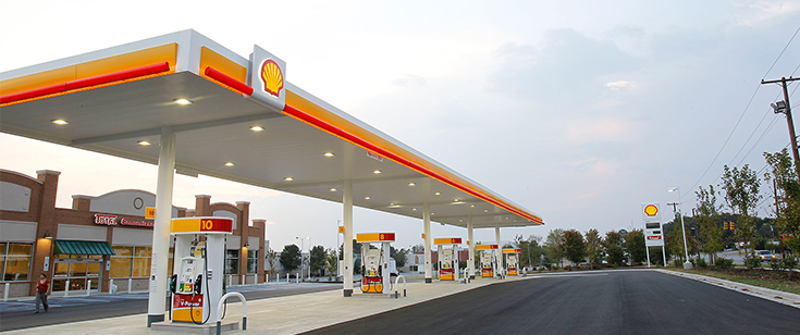 Shell gas station Shell gas station