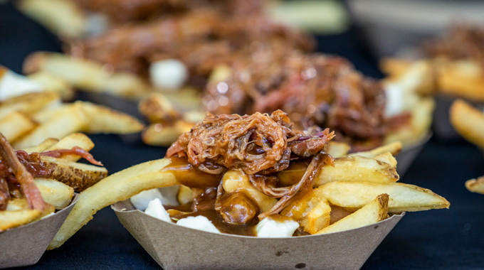 PoutineFest poutine samples.