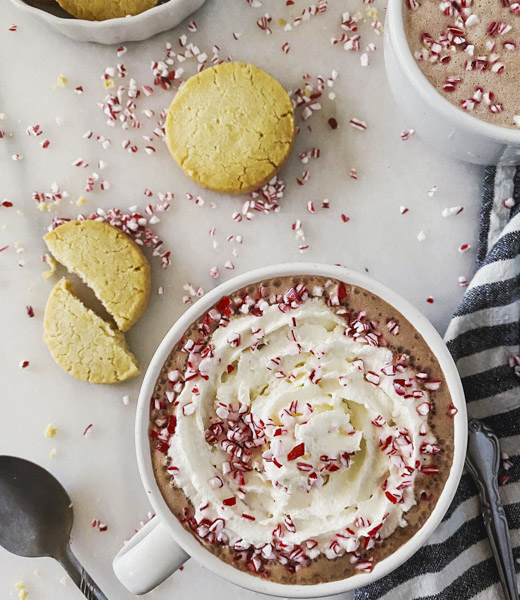 Red Hen Baking Co. peppermint toppings.