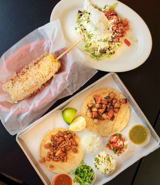 Montgomery's Sol Restaurante and Taqueria has mastered the mix-and-match Mexican street food menu. | Photo by Art Meripol