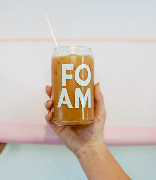 Stroopwafel latte at Gulf Shores’ Foam Coffee.