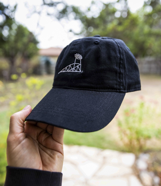 Rickwood Field twill adjustable hat. 