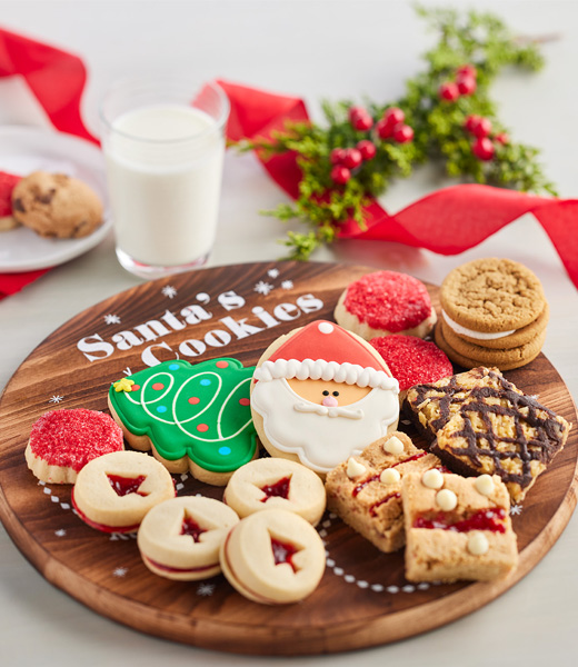 Cookies for Santa and Board