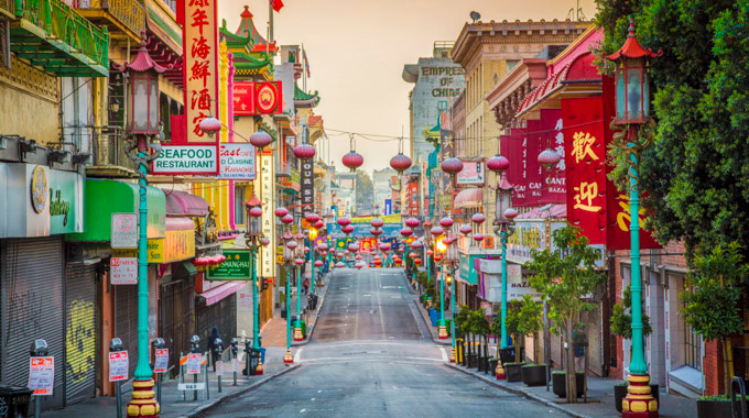 San Francisco's Chinatown.