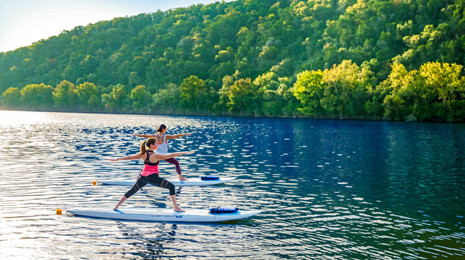 Lake Austin Spa Resort provides guests with waterfront views and water-centric activities. | Photo courtesy Lake Austin Spa Resort