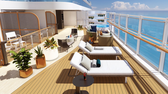 Unbelievable spaces on Princess Cruises’ newest ship