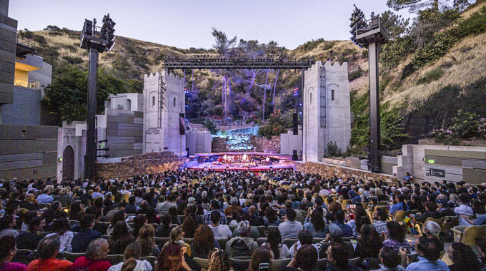 Ford Theater's stage. 