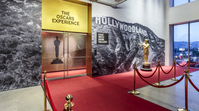 Academy Museum's Oscars Experience exhibit. 