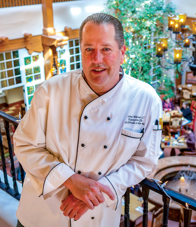 Lane Warner, executive chef at La Plazuela restaurant