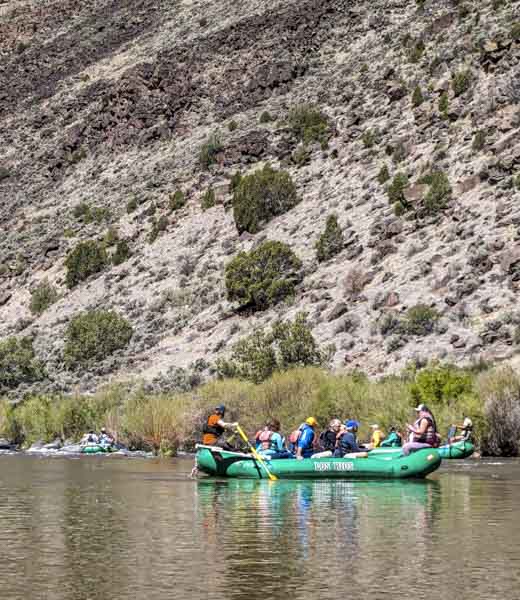 6-passenger raft.