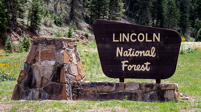 Campsites and hiking trails abound at Lincoln National Forest. | Photo by R.Hall/stock.adobe.com