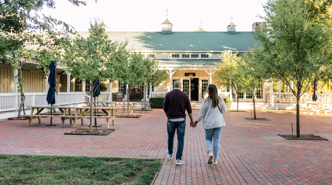 The Farmhouse at Veritas features wine-paired 4-course dinners, daily breakfast, nightly wine hours with small bites, and even 4-day retreats. | Photo by Abby Grace Photography
