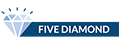 Diamond for marketing card horizontal FIVE